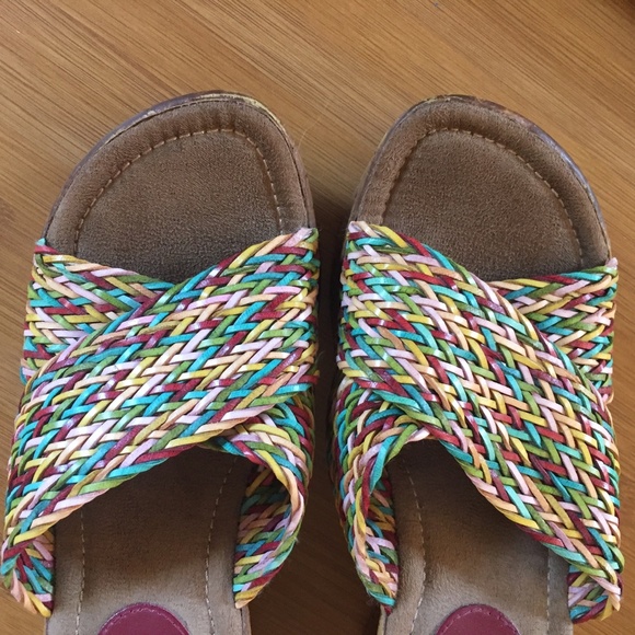 Vintage Bongo cork wedge. EUC. - Picture 4 of 8